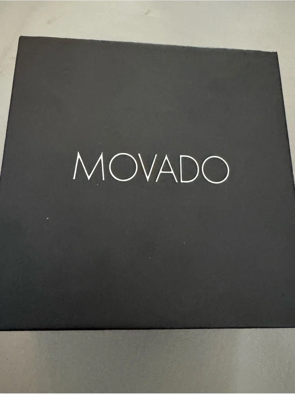 New Movado Men’s Bold Face Watch